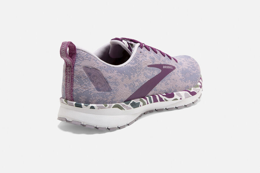 Brooks Israel Revel 4 Road Running Shoes Womens - Purple/White - YAC-809174